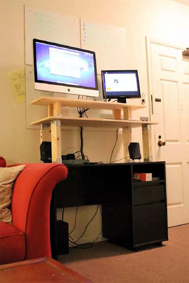 DIY Standing Desk for 50