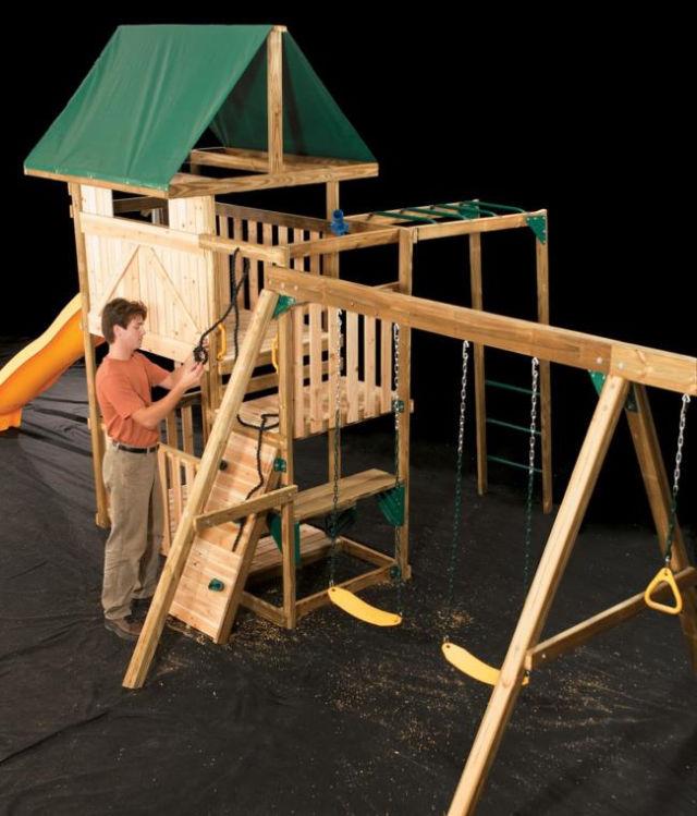 DIY Swing Set