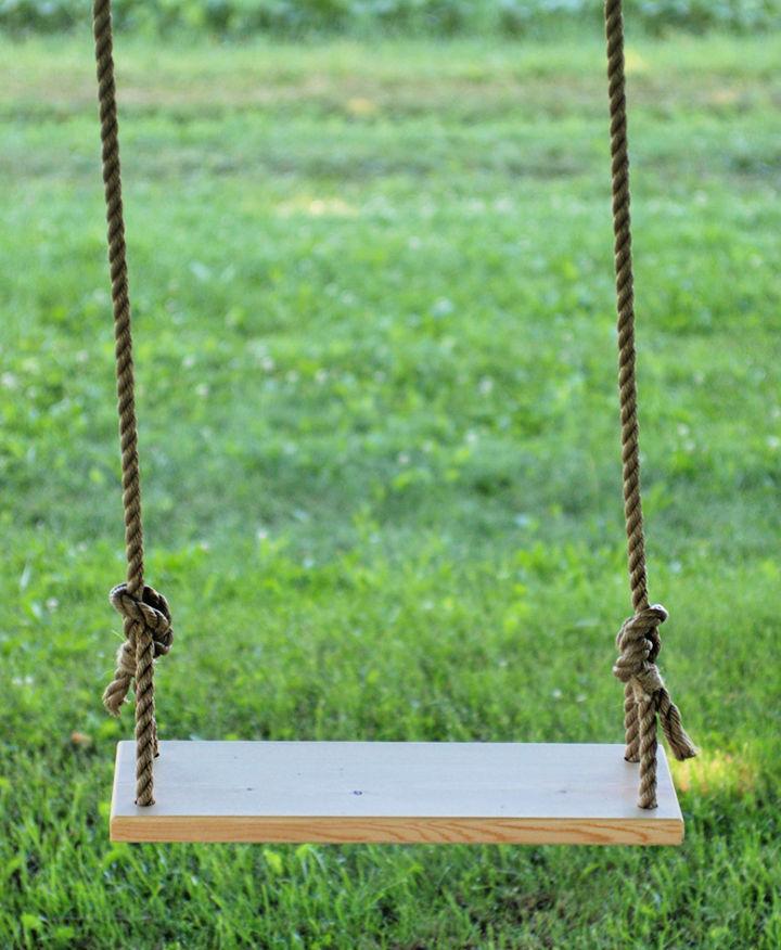 DIY Tree Swing