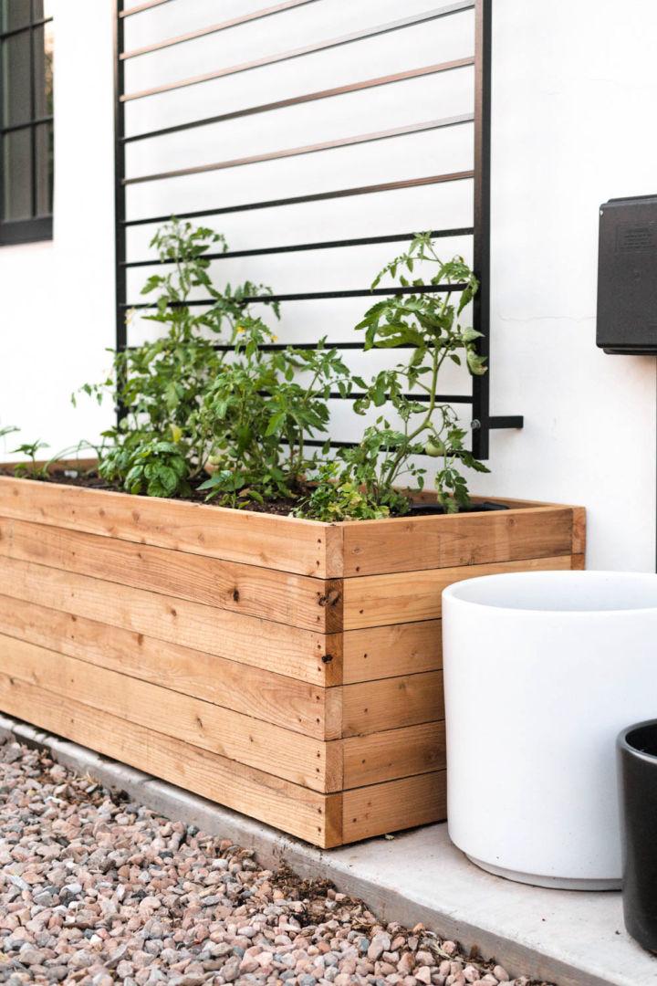 DIY Vegetable Planter Box