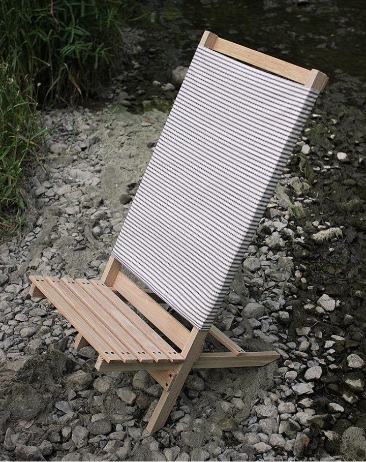 Wooden Camp or Beach Chair
