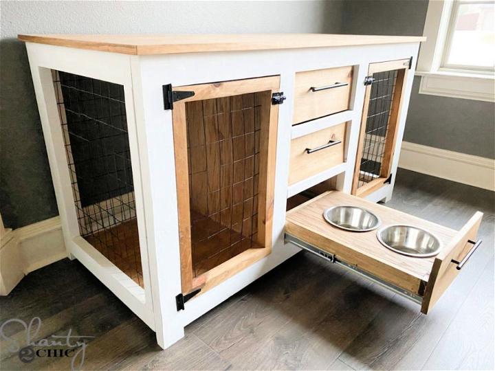 Dog Crate Console Plan