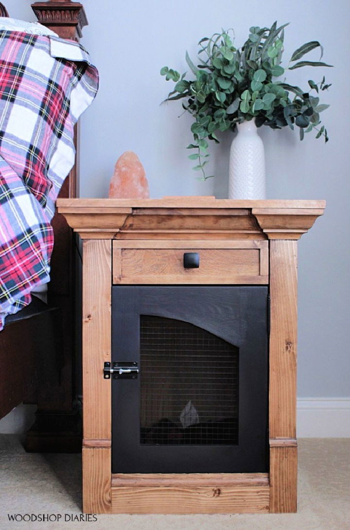Dog Crate End Table