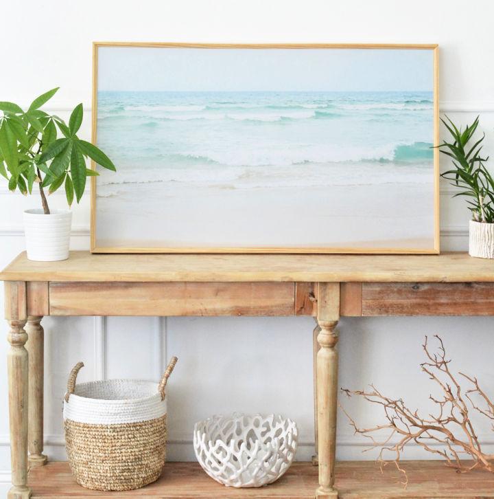 Double Edge Floating Canvas Frame
