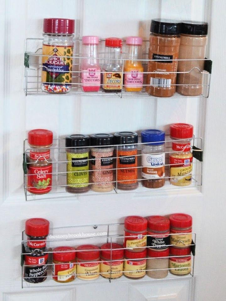 Easy 1 DIY Wire Spice Rack