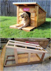 40 DIY Dog House Plans On A Budget - Blitsy