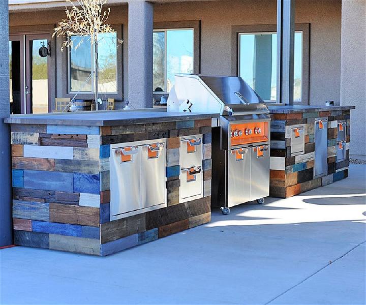 Easy to Make Outdoor Kitchen