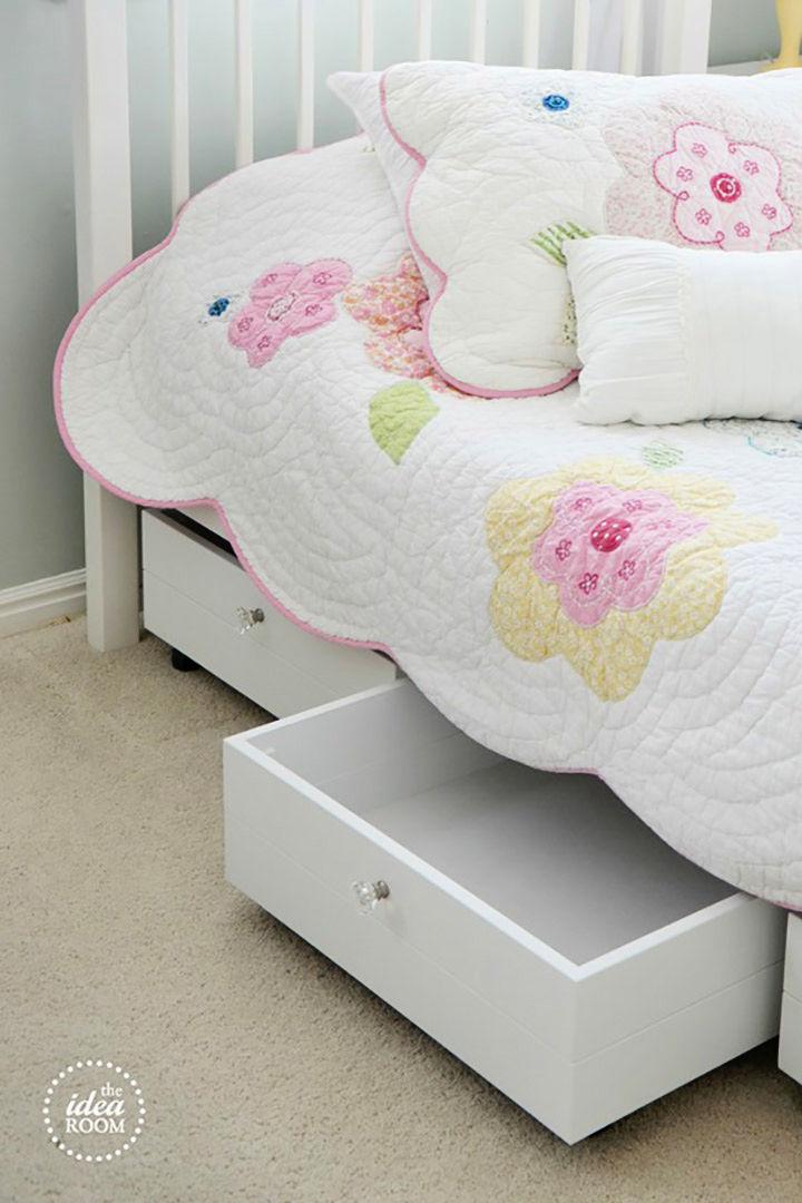 Easy to Make Under Bed Storage
