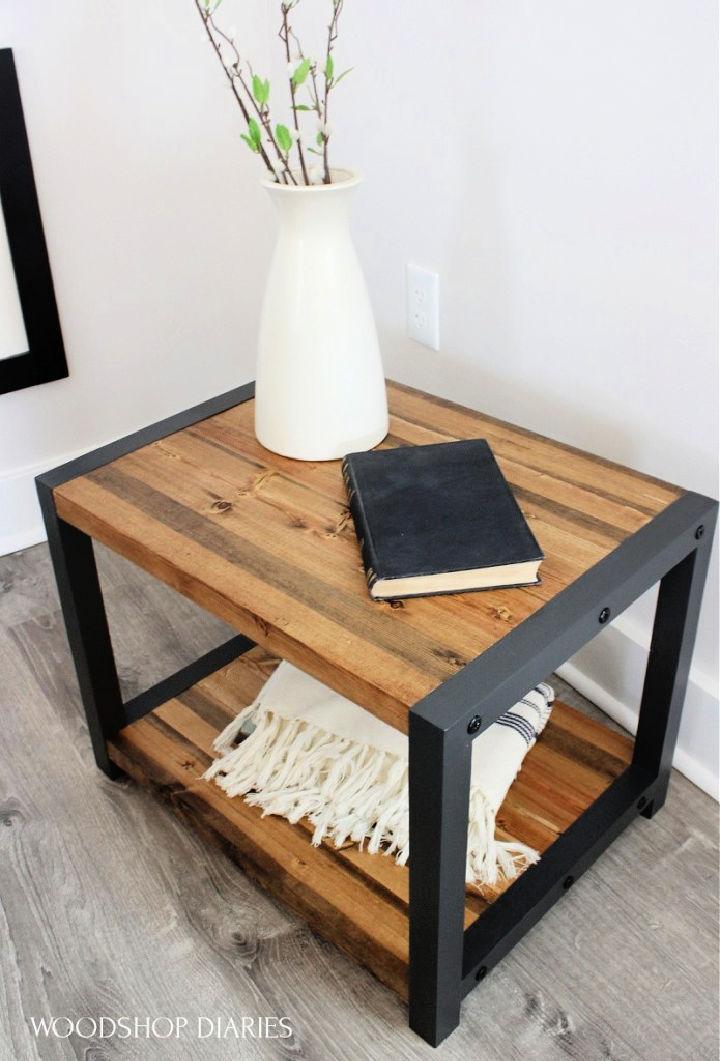 End Table with Shelf