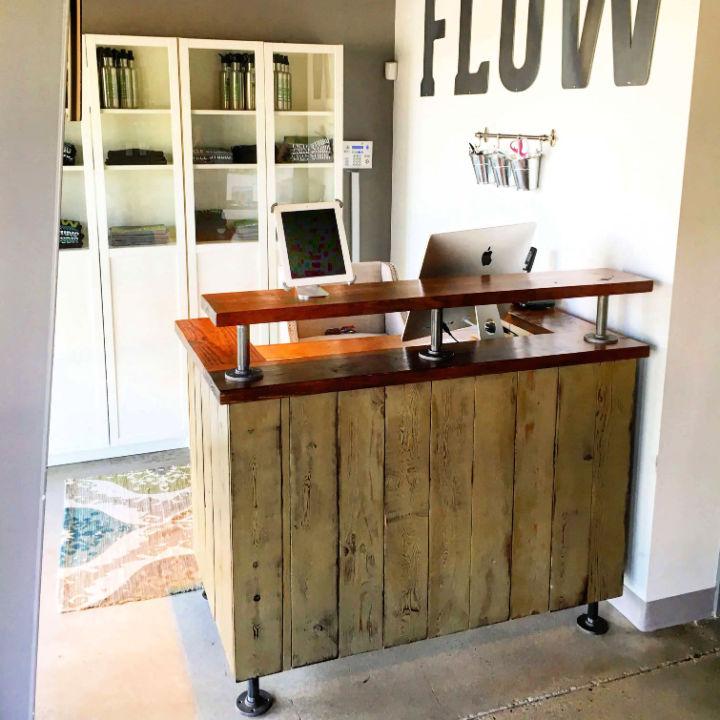 Flow Cycle Studio Reception Desk