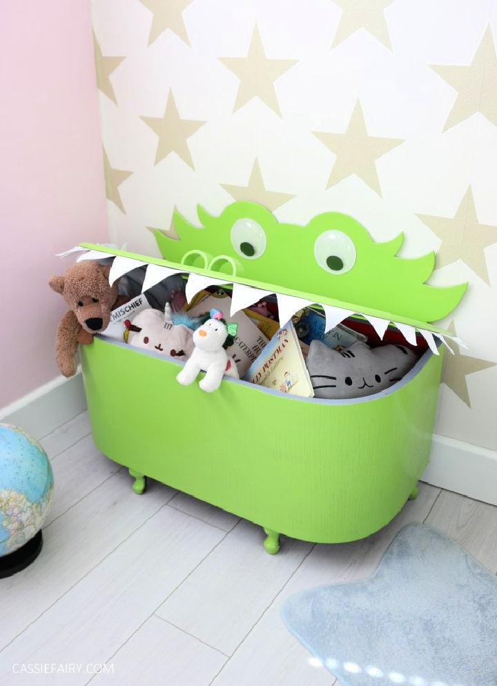 Funny Monster Toy Box for Toddlers