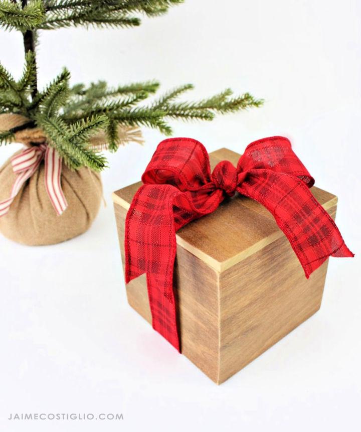 Handmade Wood Gift Box