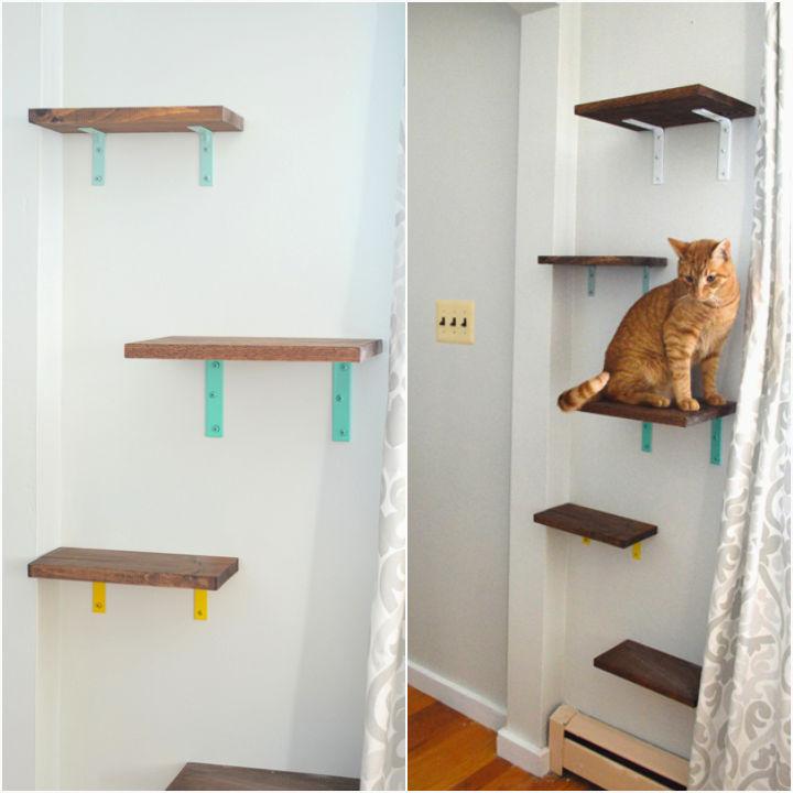 Homemade Wall Shelves