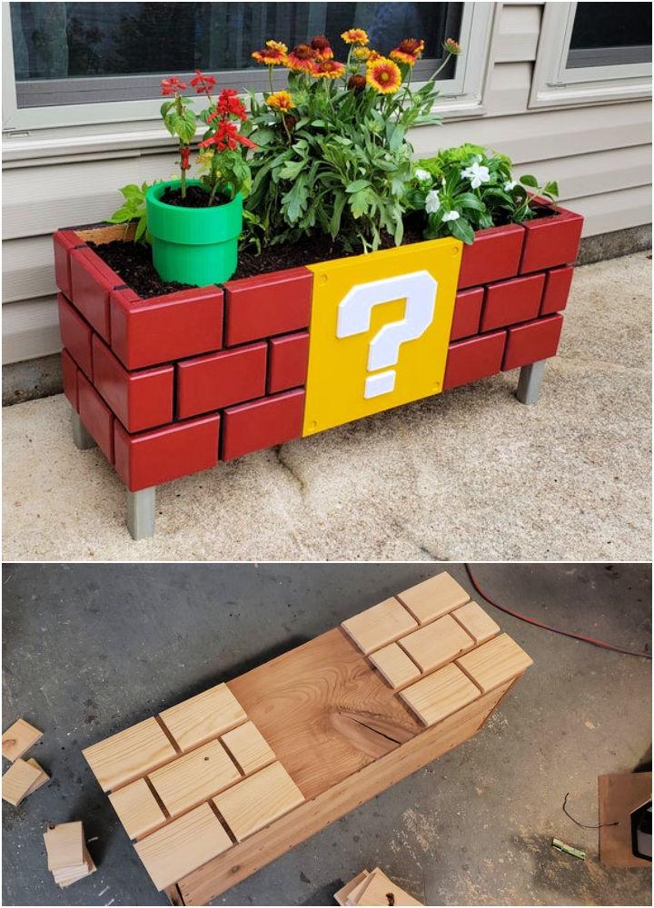 How To Build A Mario Planter Box