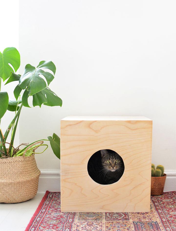 How To Build Wooden Cat Bed