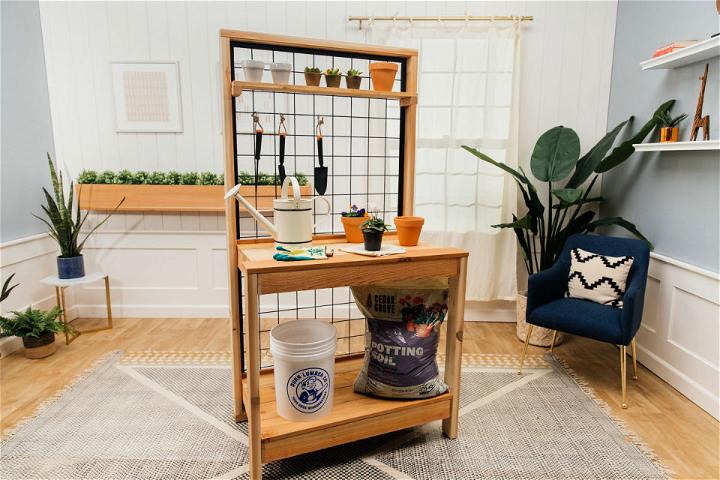 How to Build a Potting Bench