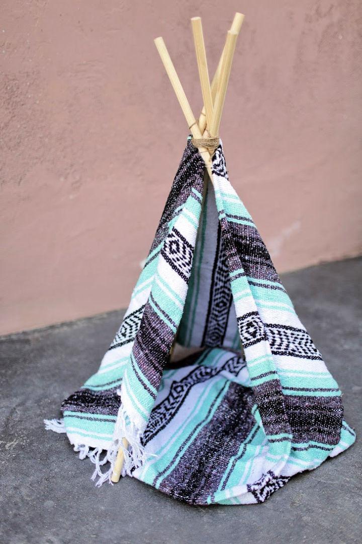 How To Make A Cat Teepee