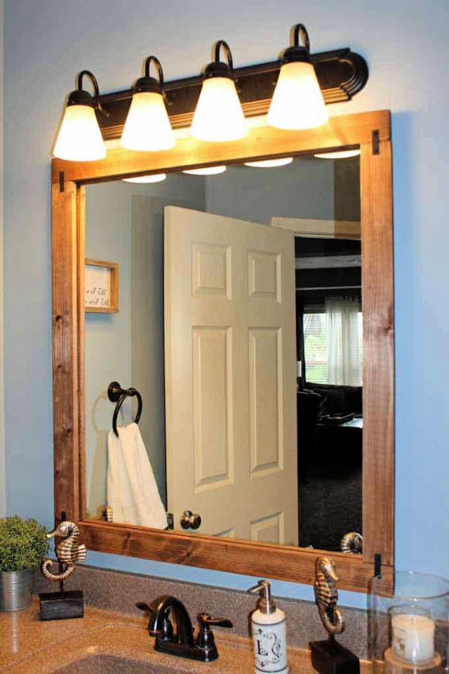 How To Make A Mirror Frame From Wood