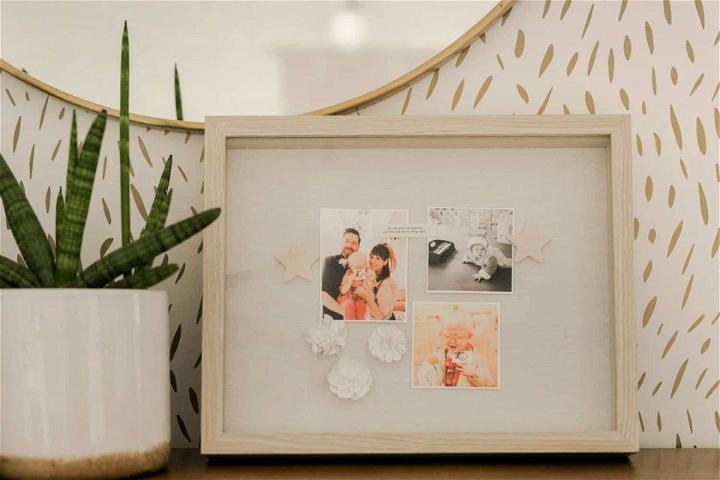 How To Make Collage Shadow Box