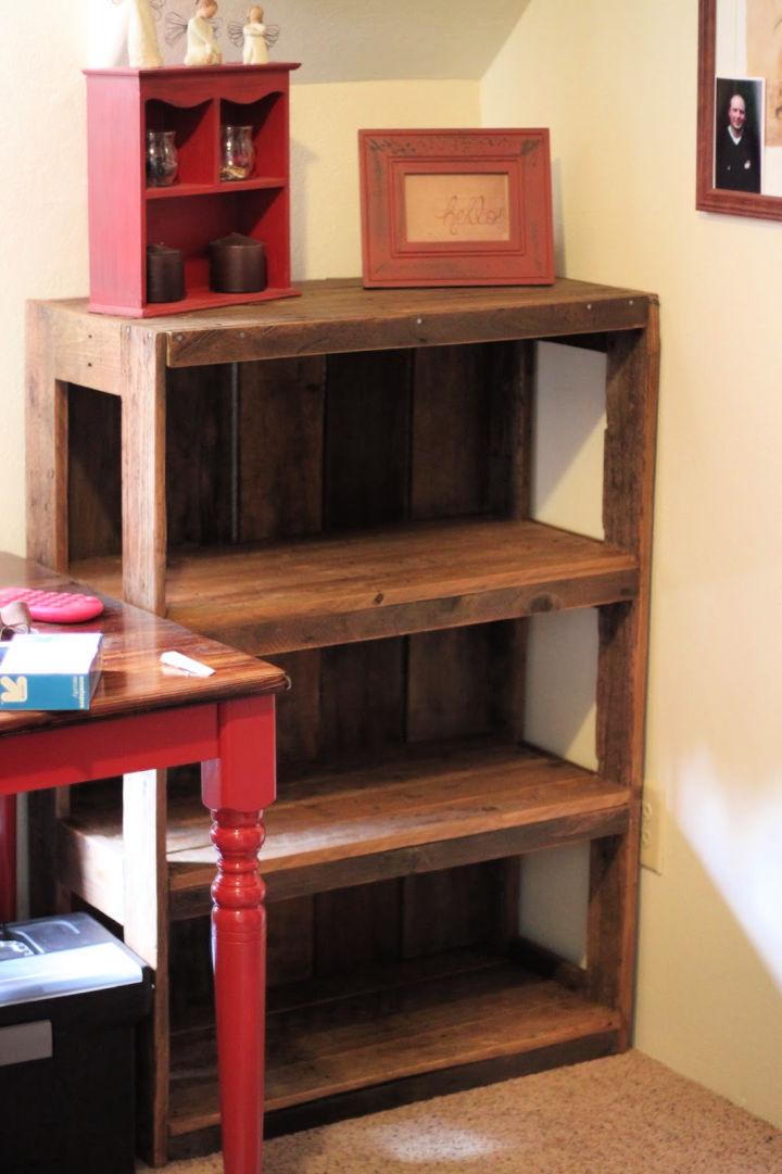 How To Make Pallet Shelves