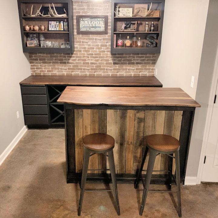 How to Build a Basement Dry Bar