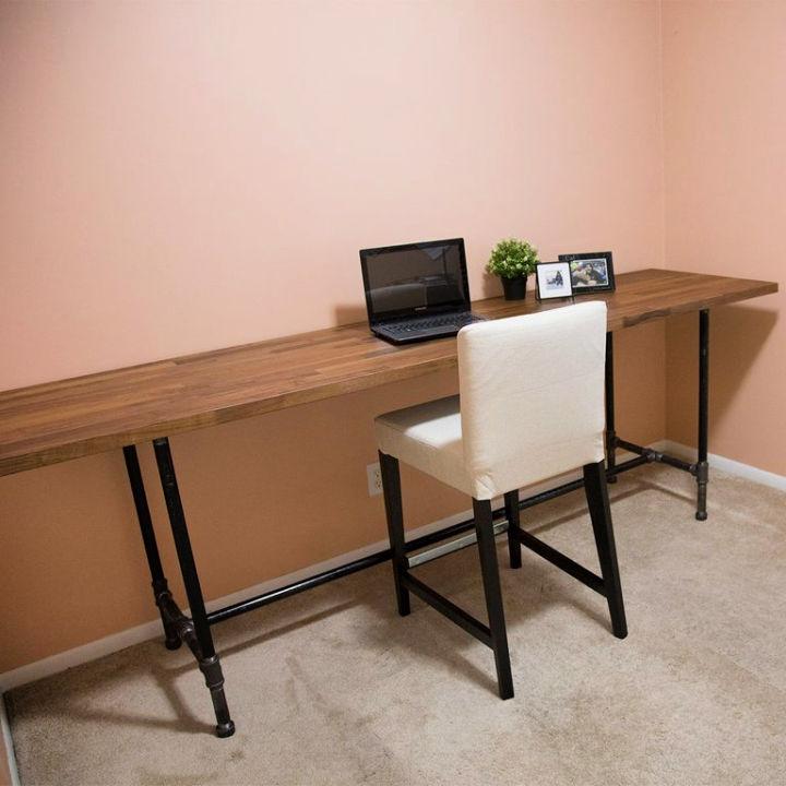 How to Build a Black Pipe Desk