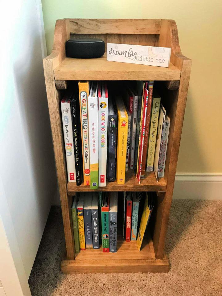 How to Build a Bookshelf End Table