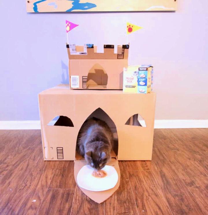 How to Build a Cardboard Cat House