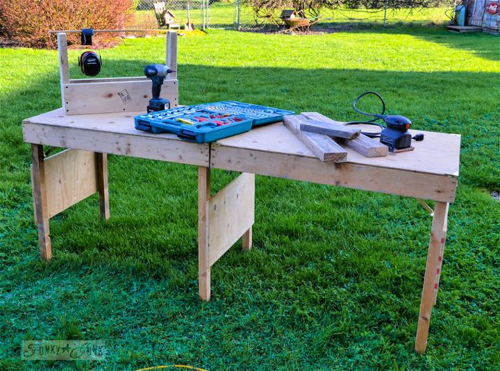 How to Build a Collapsible Workbench