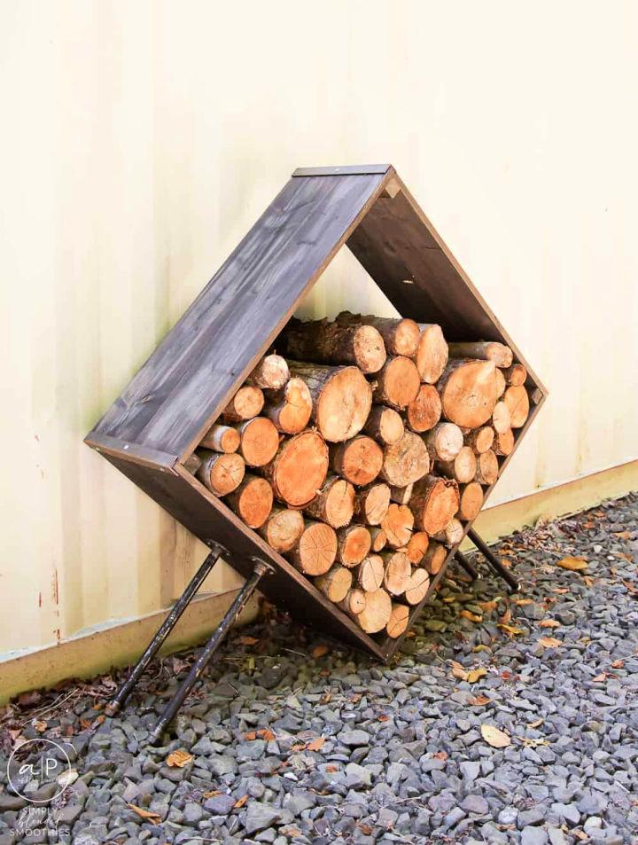 How to Build a Firewood Rack