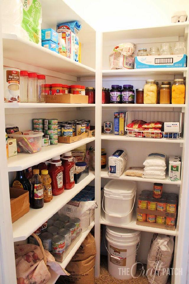 How to Build a Pantry Shelves