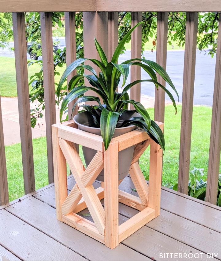 How to Build a Plant Stand