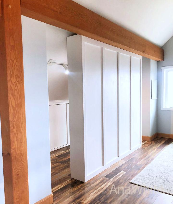 How to Build a Room Divider Closet