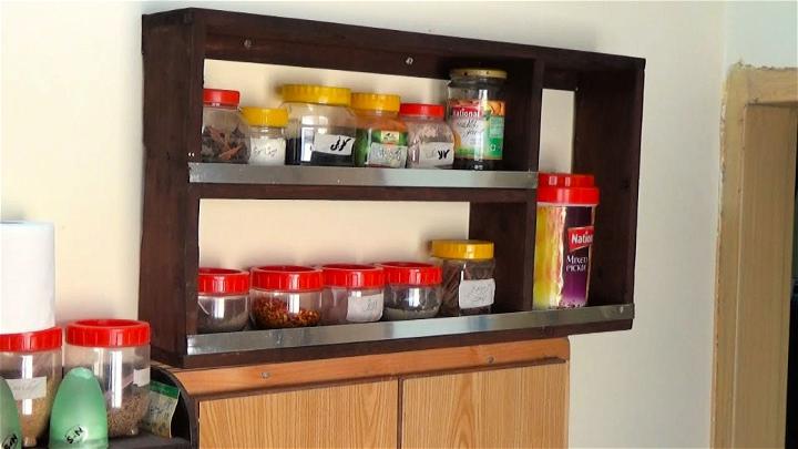 How to Make Wooden Spice Rack