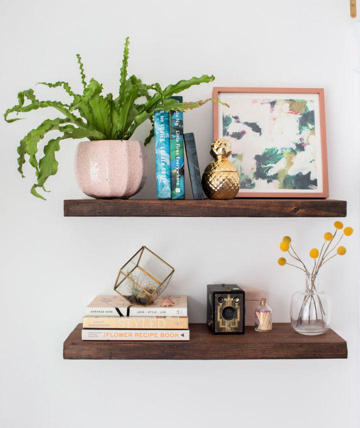 How to Make a Floating Shelves