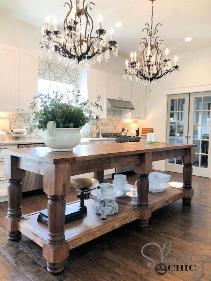 How to Make a Kitchen Island