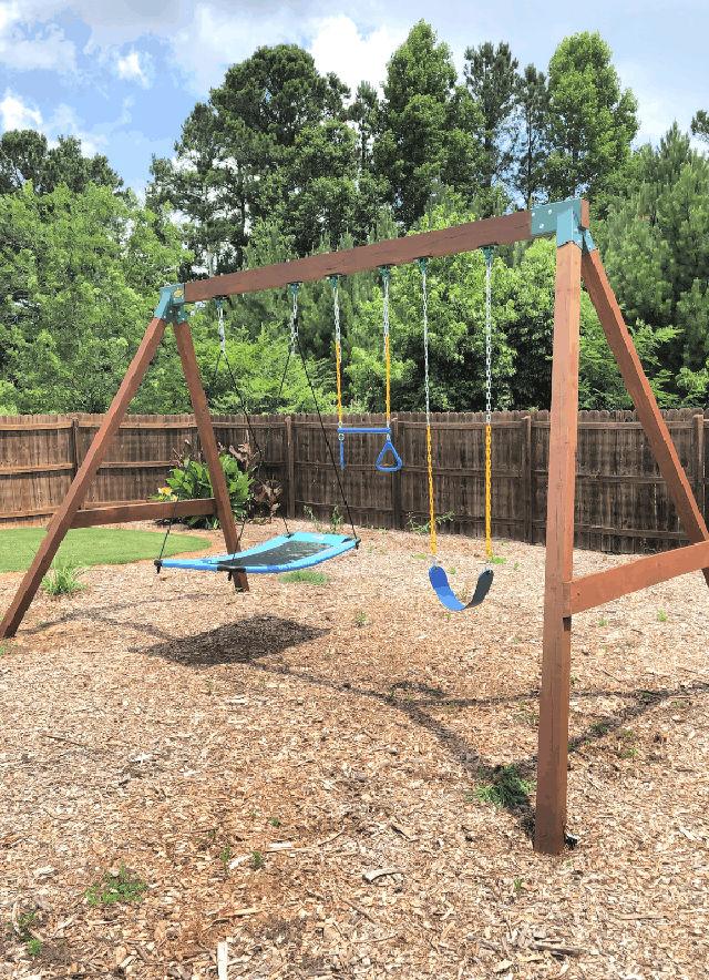 How to Make a Large Swing Set