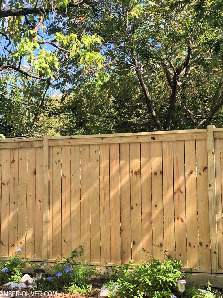 How to Make a Privacy Fence