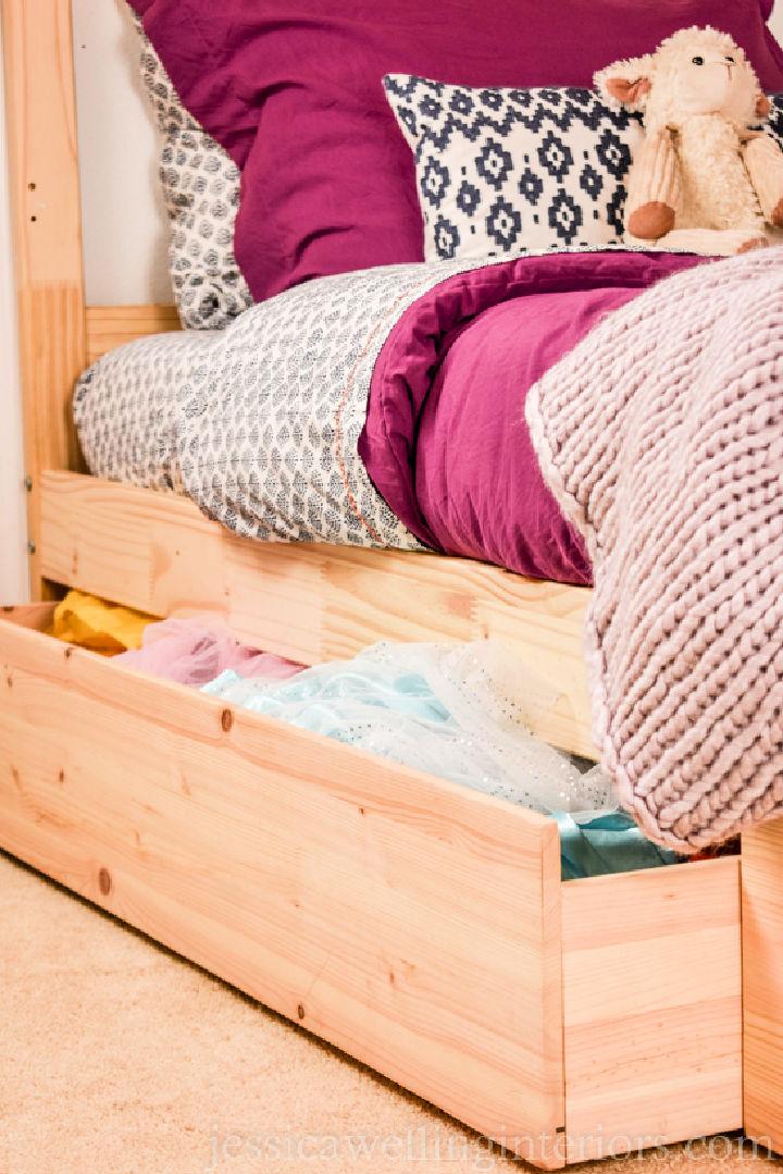 Ikea Hack Under Bed Storage