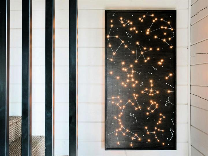 Illuminated Constellation Wall Art