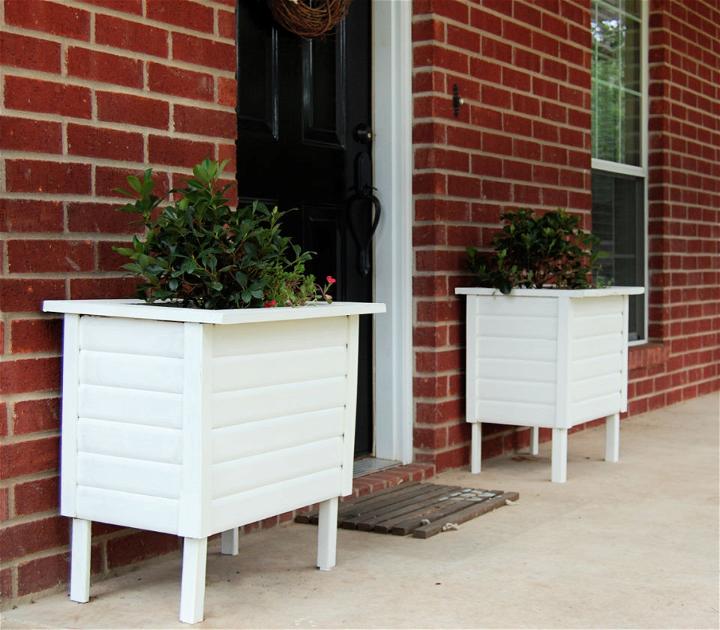 Indoor Planter Box Using Leftover Scrap Wood