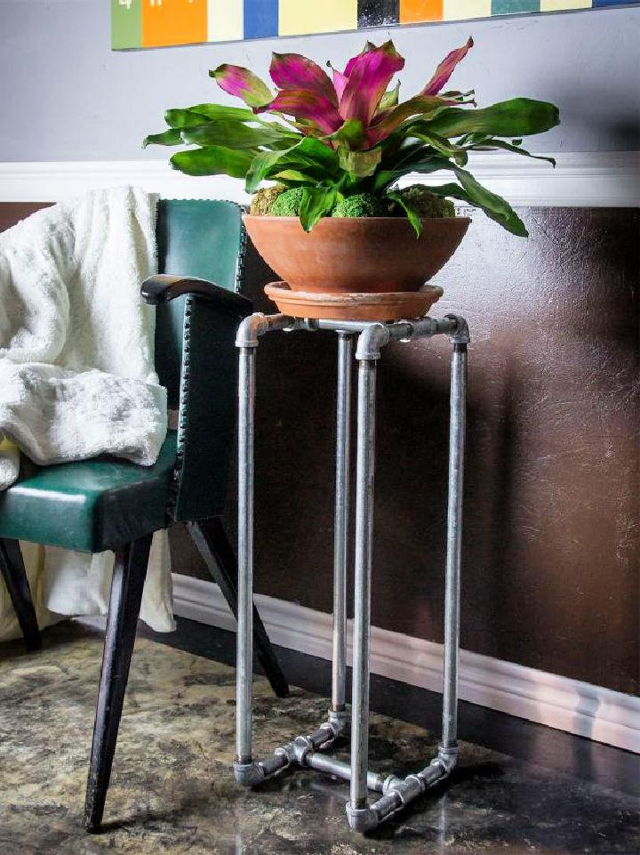 Industrial Style Plant Stand