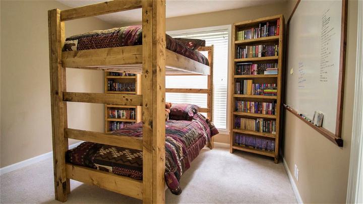 Inexpensive 2x4 and 2x6 Bunk Bed