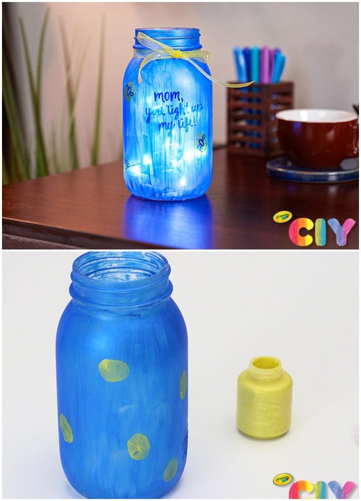 Light Up Mason Jar