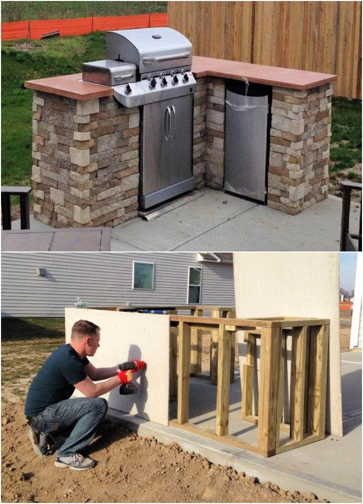 Low Cost Outdoor Kitchen