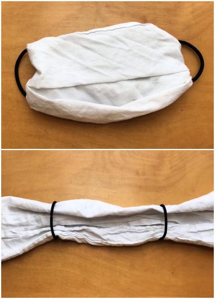 Make a Mask with Hair Ties