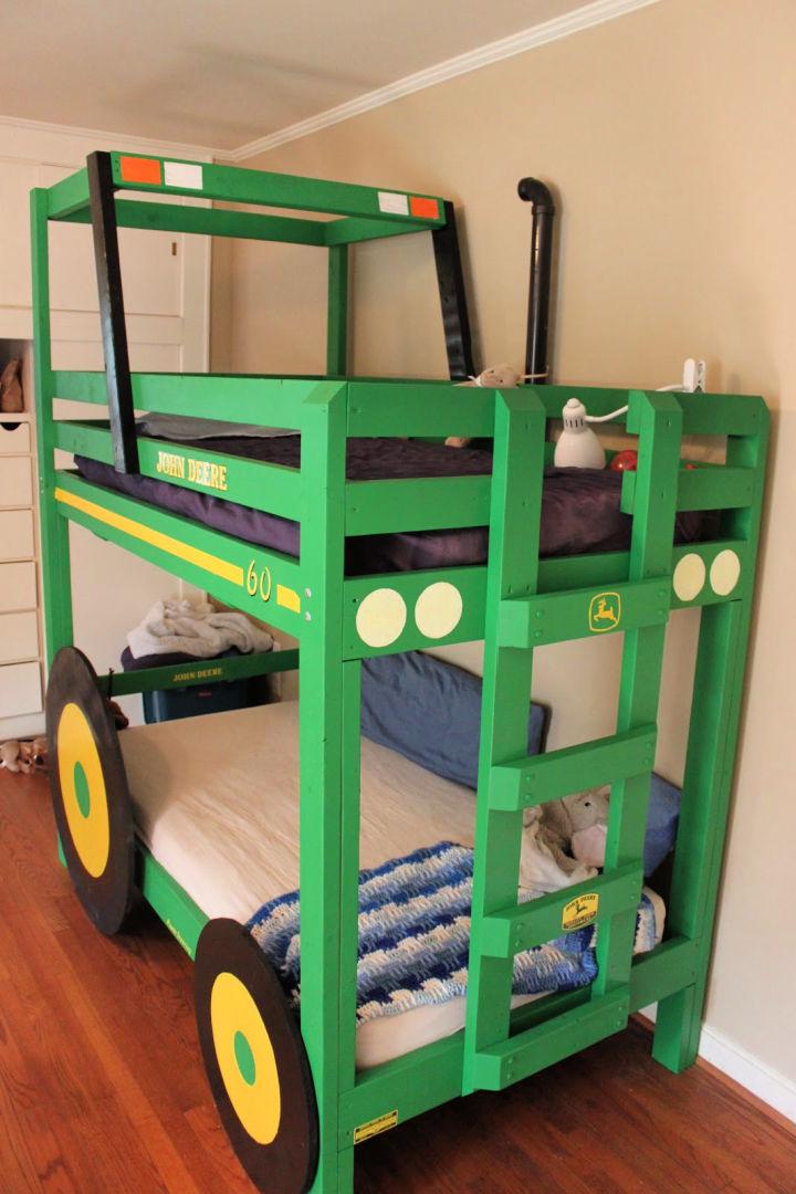 Make a Tractor Bunk Bed