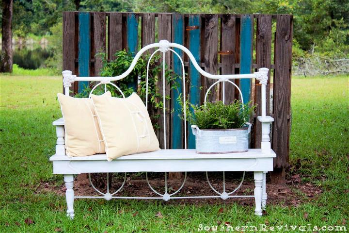 Metal Outdoor Bench