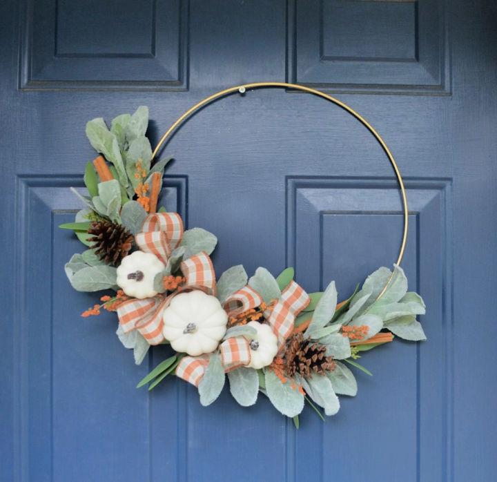 Modern Farmhouse Fall Wreath