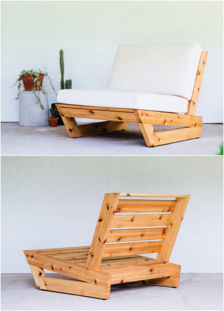 Modern Outdoor Lounge Chair